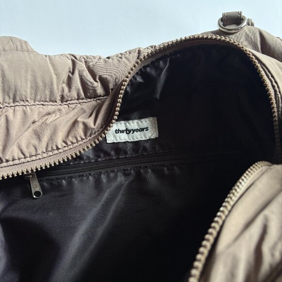 Thirty Years Puffer Drift Tote Bag Clay Color - Picture 5 of 10